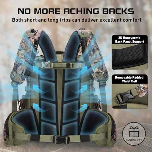 Hunting Backpack with Buckle Quick