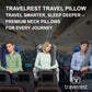 Ultimate Inflatable Travel Pillow for Neck & Body