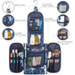 Small Hanging Travel Toiletry Bag Cosmetic Make up Organizer for Women and Men