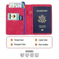 Premium Leather Passport Holder Covers Case
