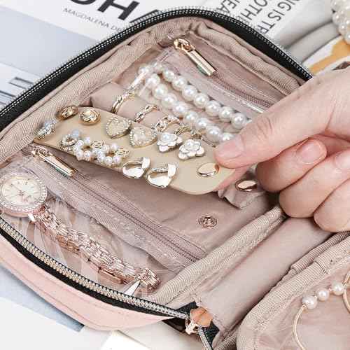 Travel Jewelry Case Organizer