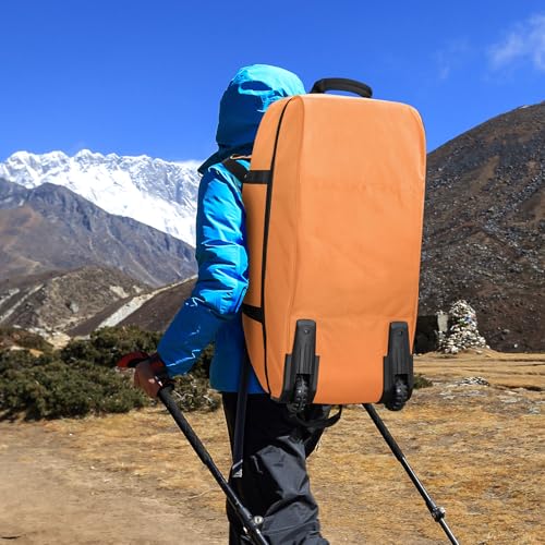 Wheeled Collapsible Duffel Bag 110L