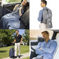 Premium Soft Rolled Travel Blanket Airplane Plush Throw