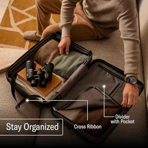 Freeform Large Checked Luggage with Dual 360° Spinner Wheels
