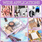 12 Pieces Clear Makeup Bag PVC Portable Travel Makeup Cosmetic Toiletry Zippered Pouches Waterproof Vinyl Plastic Large Clear Organizer Storage Case (12 Count)