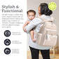Boss Plus Large Diaper Bag Backpack with 19 Pockets
