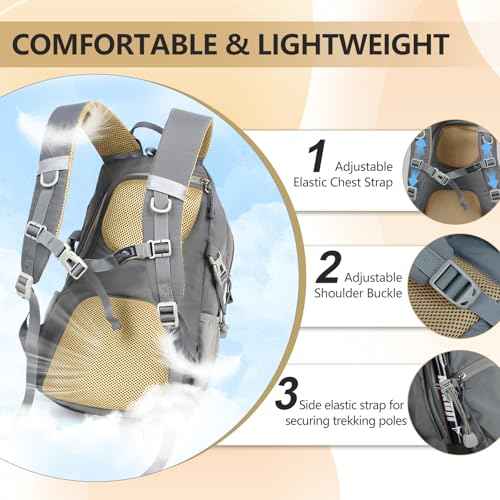 Small Hiking Backpack With Rain