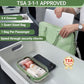 Clear Hard Shell Zipper Cases (4 Count)