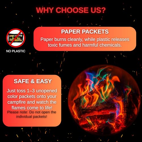 Fire Color Changing Packets