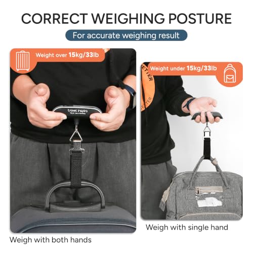 Luggage Scale Digital Suitcase Weight Scale for Travel
