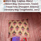 100% Cotton Quilted Tote Bag For Women