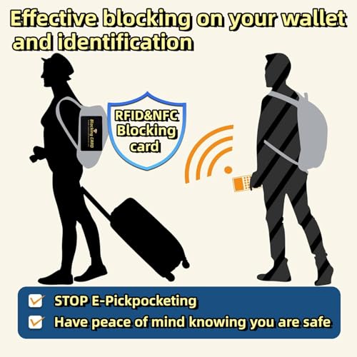 RFID Blocking Cards 6 Pack (6 Count)
