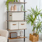 Fabric Storage Bins with Lids (3 Count)