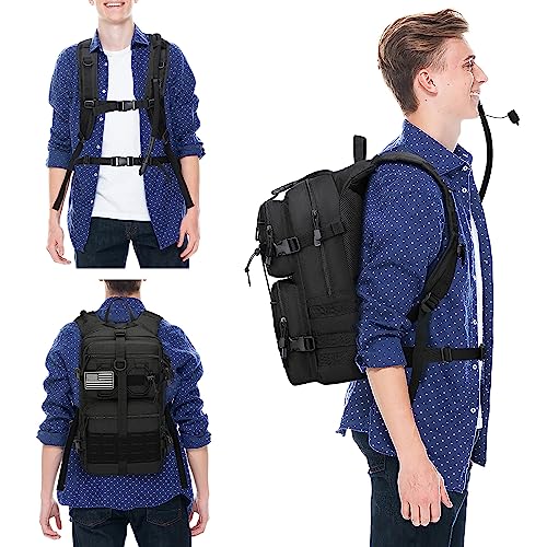 1050D Tactical Hydration Backpack with 3L TPU Water Bladder