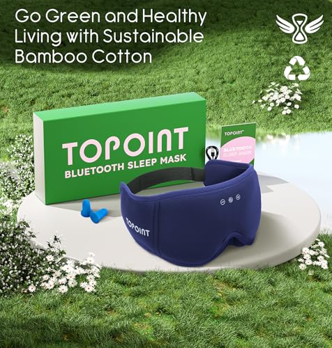 Sleep Mask with Headphones Bluetooth 5.4