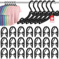 36 Pcs Travel Hangers Portable Foldable Travel Hanger Organizer (36 Count)