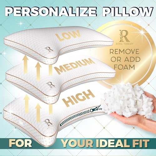 King 2 Pack Memory Foam Pillow (2 Count)
