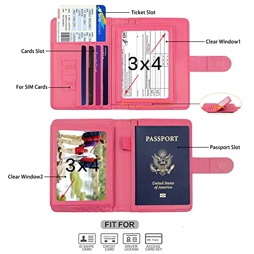 Rfid Passport Holder for Travel women