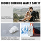 1L Hiking Collapsible Water Bottles (6 Count)