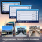 2025 Car GPS Navigator 2.5D Touchscreen 7inch Car GPS