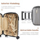 Luggage Set 3 Piece Luggage Set ABS hardshell Spinner Wheels Luggage Carry on Suitcase with Weekender bag & Toiletry bag