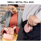 PortableMetal Pill Box 3 Compartment