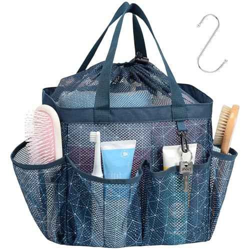 Mesh Shower Caddy Portable with Drawstring