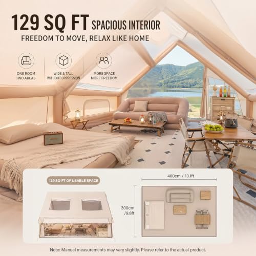 Inflatable Tents for Camping Adult 8