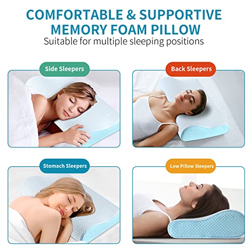Memory Foam Pillows Neck Pillow for Sleeping