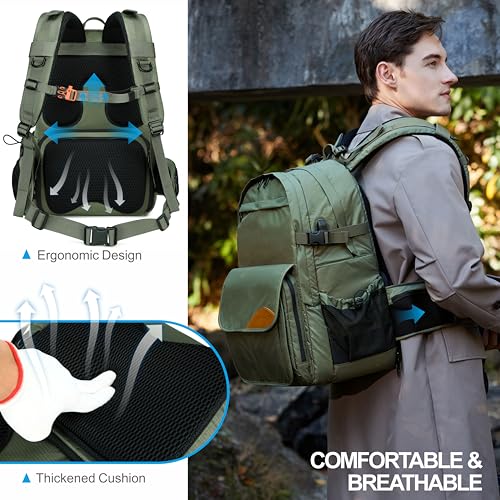 Green Professional Camera Backpack