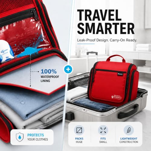 Travel Toiletry Bag for Men and Women