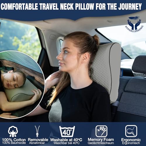 Travel & Camping Comfortable Memory Foam Pillow