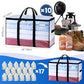 10 Pack Clear Extra Large Moving Bags (10 Count)