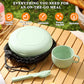 6 Piece Camping Mess Kit with Bowl