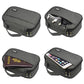 Travel Electronics Organizer Small Carrying Case for Cables Phone Chargers USB Plugs Power Cords Earbuds Adapter Tech Accessories Pouch