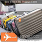 6 Pack Silicone Luggage Tag for Suitcases with Stainless Loop (6 Count)