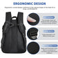 Soccer Backpack Bag with Ball Holder Ventilated Shoe Compartment Large Capacity Sports Gear Bag for Basketball Volleyball Gym
