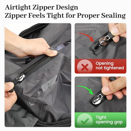 Vacuum Seal Backpack for Travel with Pump