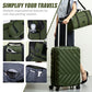 ABS+PC Luggage Sets 5 Piece (5 Count)