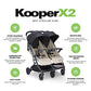 Kooper X2 Double Stroller (448 Ounce)
