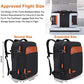 40L Expandable Carry On Travel Backpack with 4 Packing Cubes