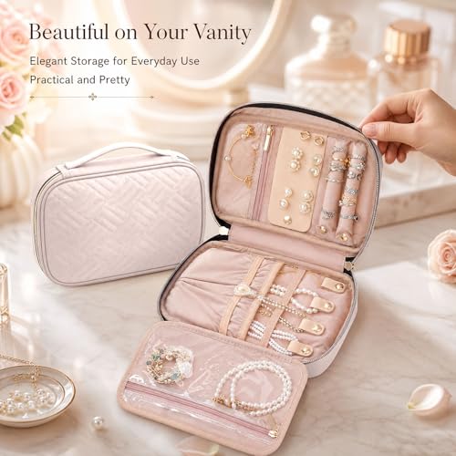Jewelry Travel Case Organizer for Necklaces