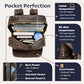Leather Backpack for Men 15.6" Laptop Backpack 100% Madagascar top