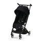 Cybex Libelle Lightweight pockit Travel Baby Stroller - Carry-On Compliant Compact Fold, One-Hand Adjustable Recline - Compatible with CYBEX Car Seats, Moon Black