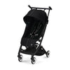 Cybex Libelle Lightweight pockit Travel Baby Stroller - Carry-On Compliant Compact Fold, One-Hand Adjustable Recline - Compatible with CYBEX Car Seats, Moon Black