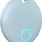 Smart Tracker Tags, Bluetooth Luggage Tracker with Keychain, Compatible with iOS Find My app, Item Locator for Key, Wallet, Suitcase, Bags, IP67 Waterproof, Battery Include