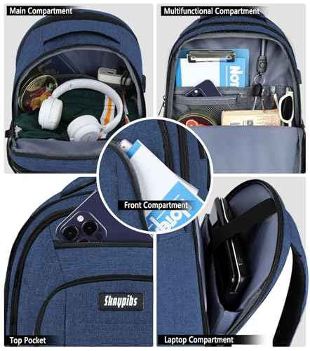 Travel Laptop Backpack for Men Women