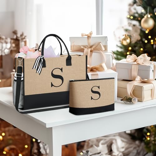 Personalized Initial Tote Bag