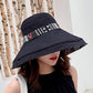 Women Summer Wide Brim Sun Hat Bucket Fishing Hats UV Protection