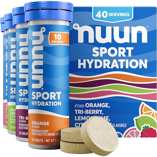 Sport Electrolyte Tablets Mixed Flavors (40 Count)